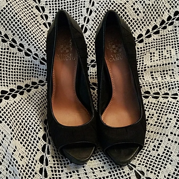 Vince Camuto black sexy heels - Picture 2 of 5